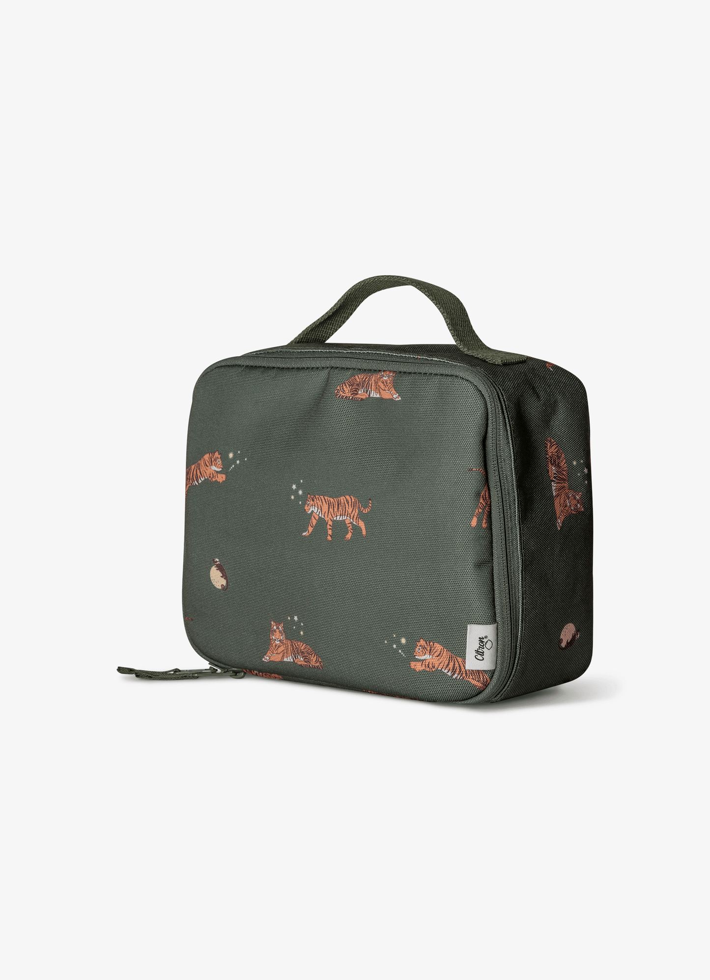 Insulated Square Lunch bag - Tiger
