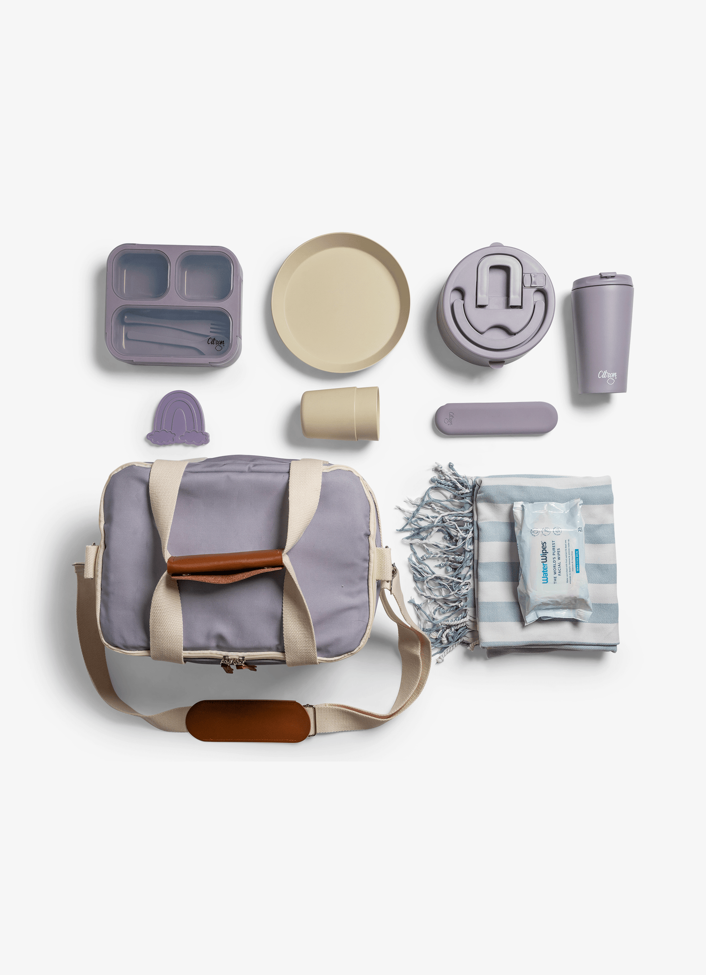 Insulated Picnic Bag - Purple