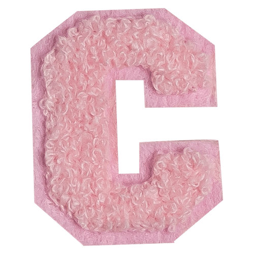 Pink Letter 'C'