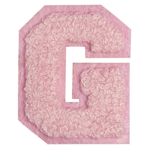 Pink Letter 'G'