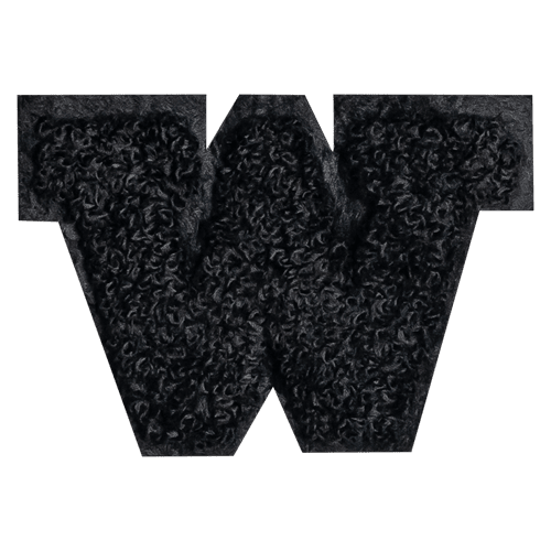 Black Letter 'W'