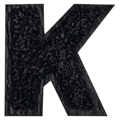Black Letter 'K'