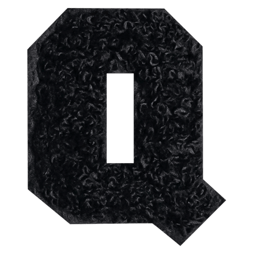 Black Letter 'Q'