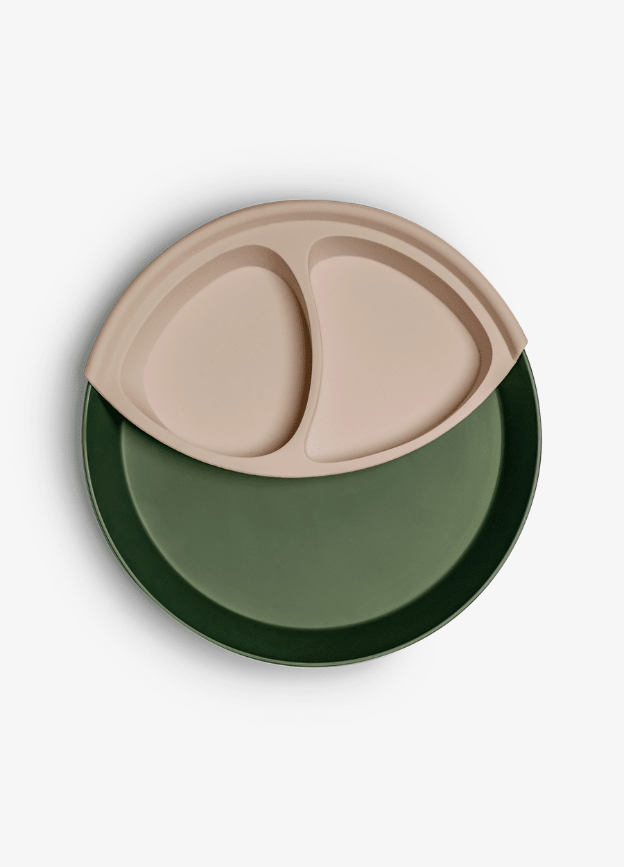 Silicone Plate Divider - Beige