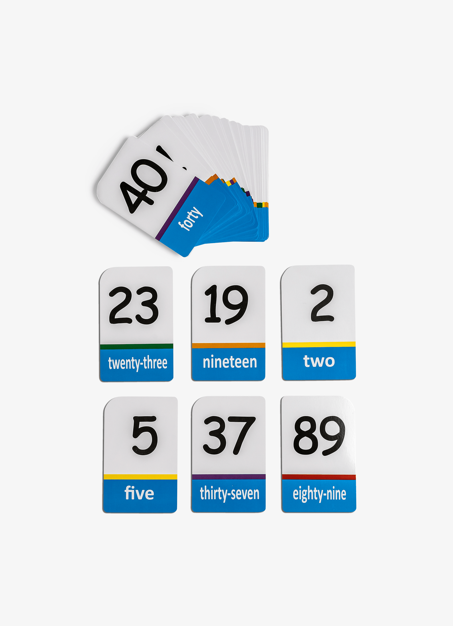 Numbers 0-100 Flash Cards - (3-5 years)