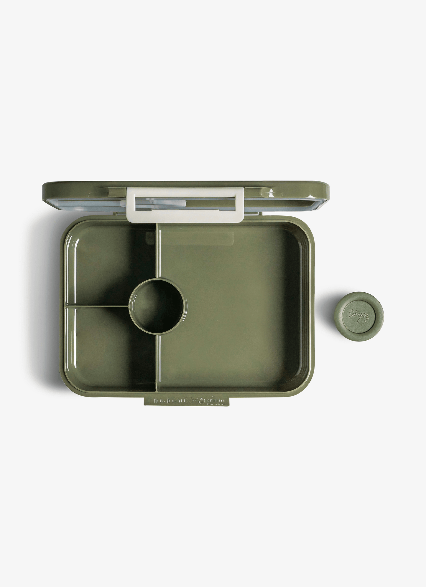 علبة غداء من 4 أجزاء - أخضر زيتوني