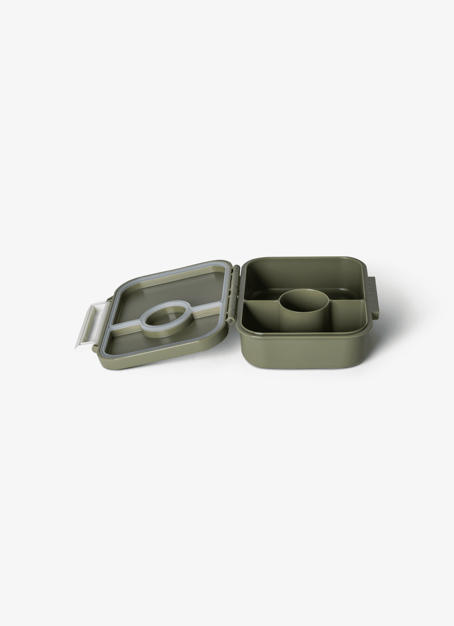 Absolut Tritan Snackbox - 3 Compartments - Green