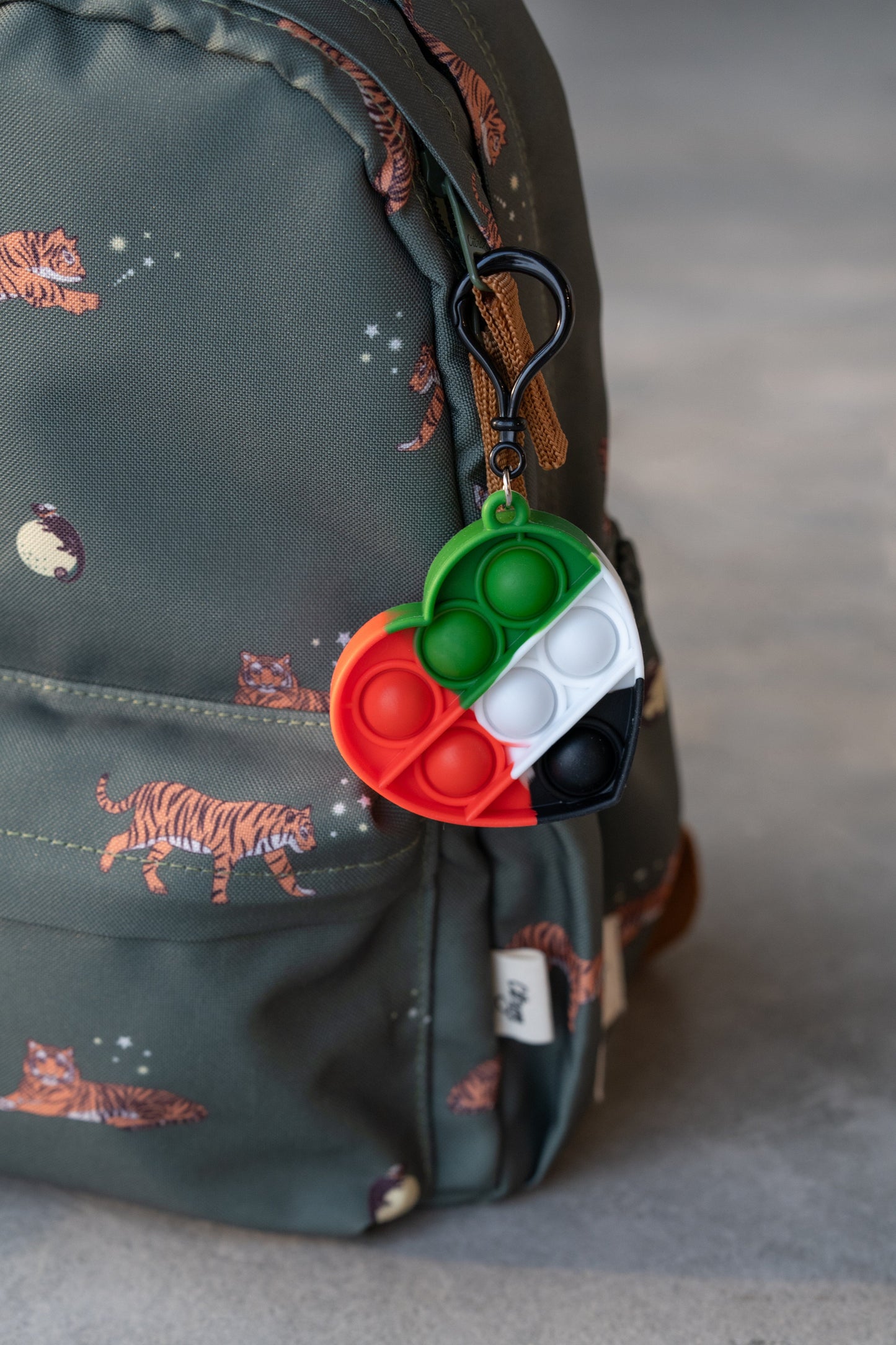 Pop It Keychain - UAE National Day - 2 piece