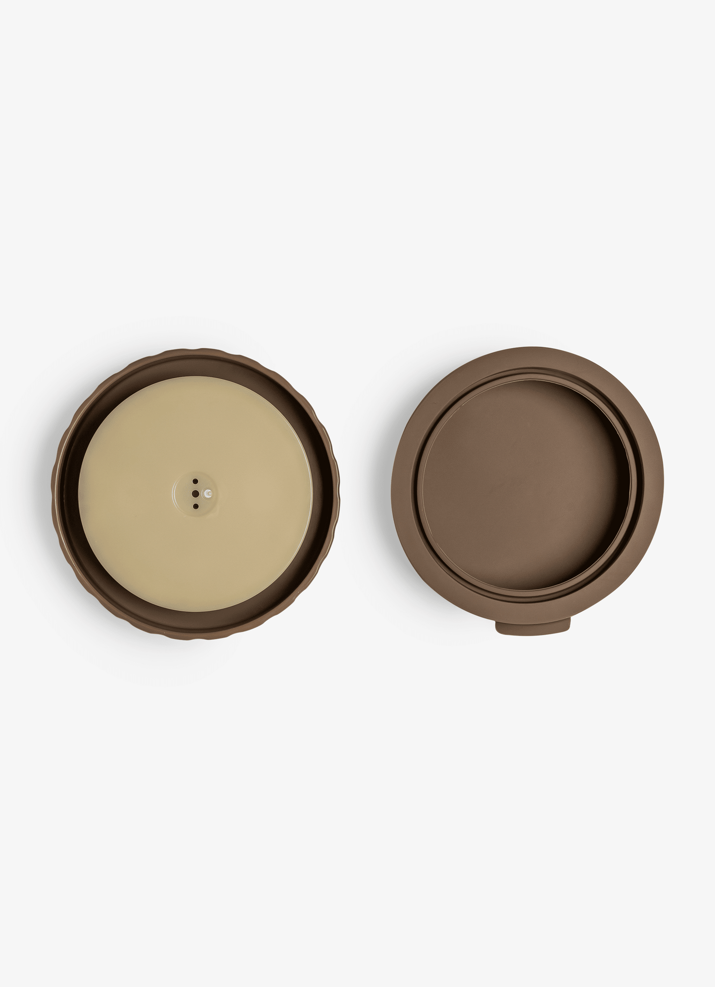 Food Jar Lid - 250ml - Brown