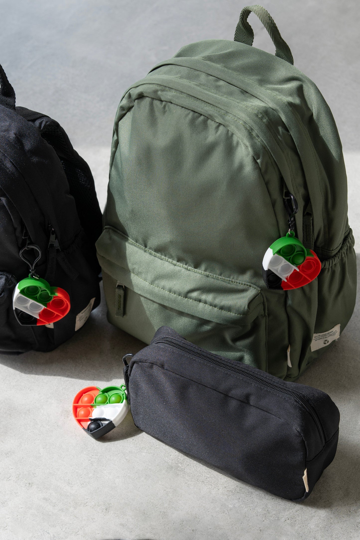 Pop It Keychain - UAE National Day - 2 piece