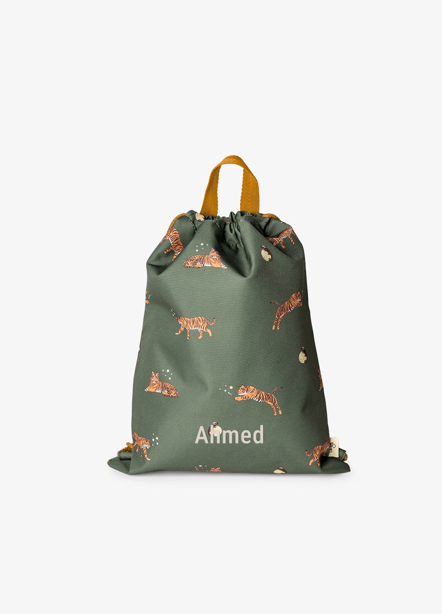 Drawstring Wet Bag - Tiger