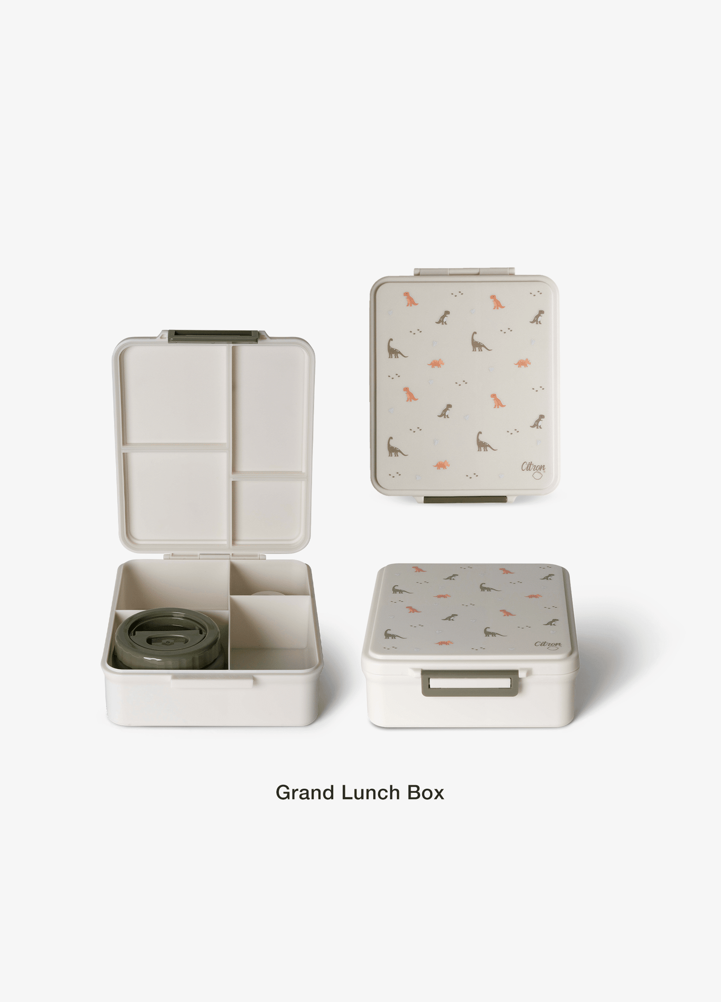 School Lunch Set - Set of 4 - Dino