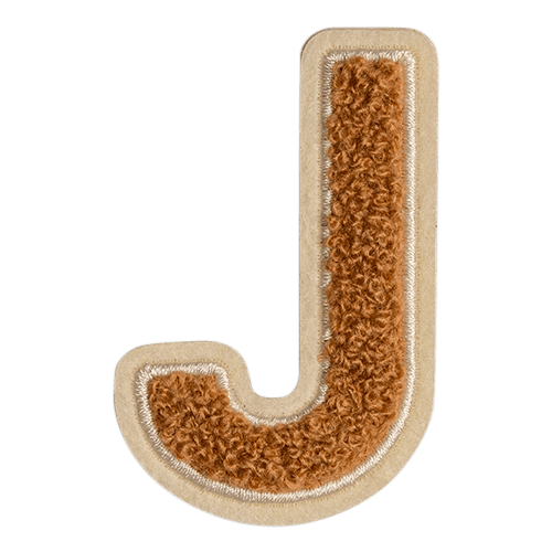 Caramel Letter 'J'