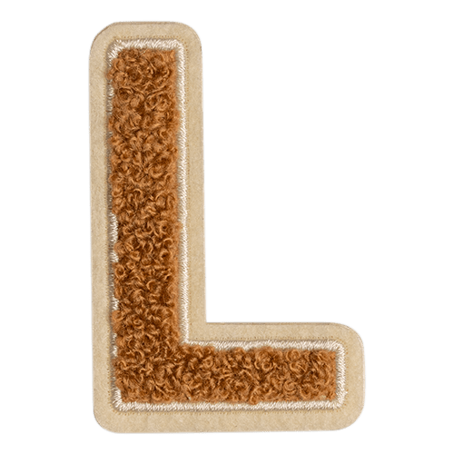 Caramel Letter 'L'