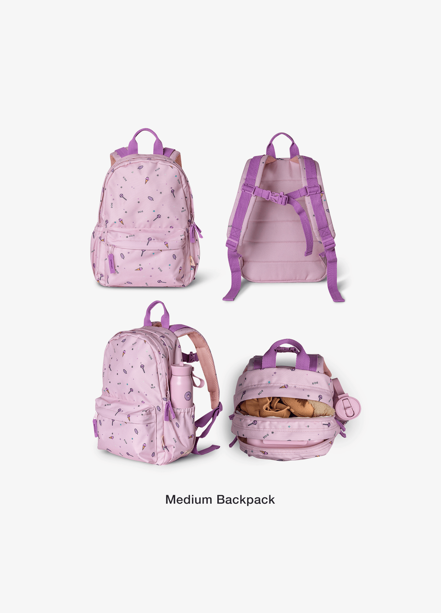 School & Snack Set - Stormy Unicorn