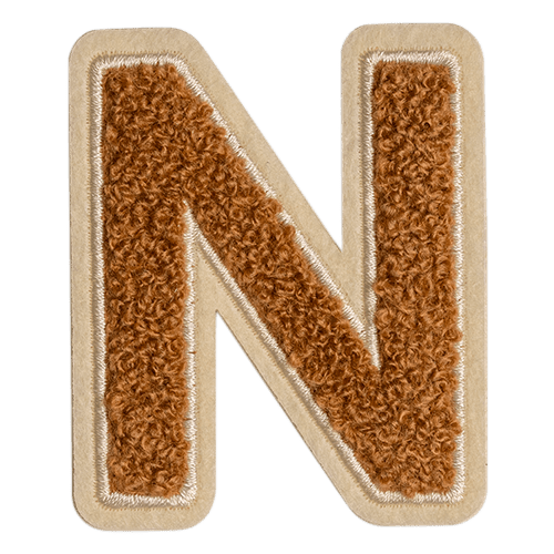 Caramel Letter 'N'