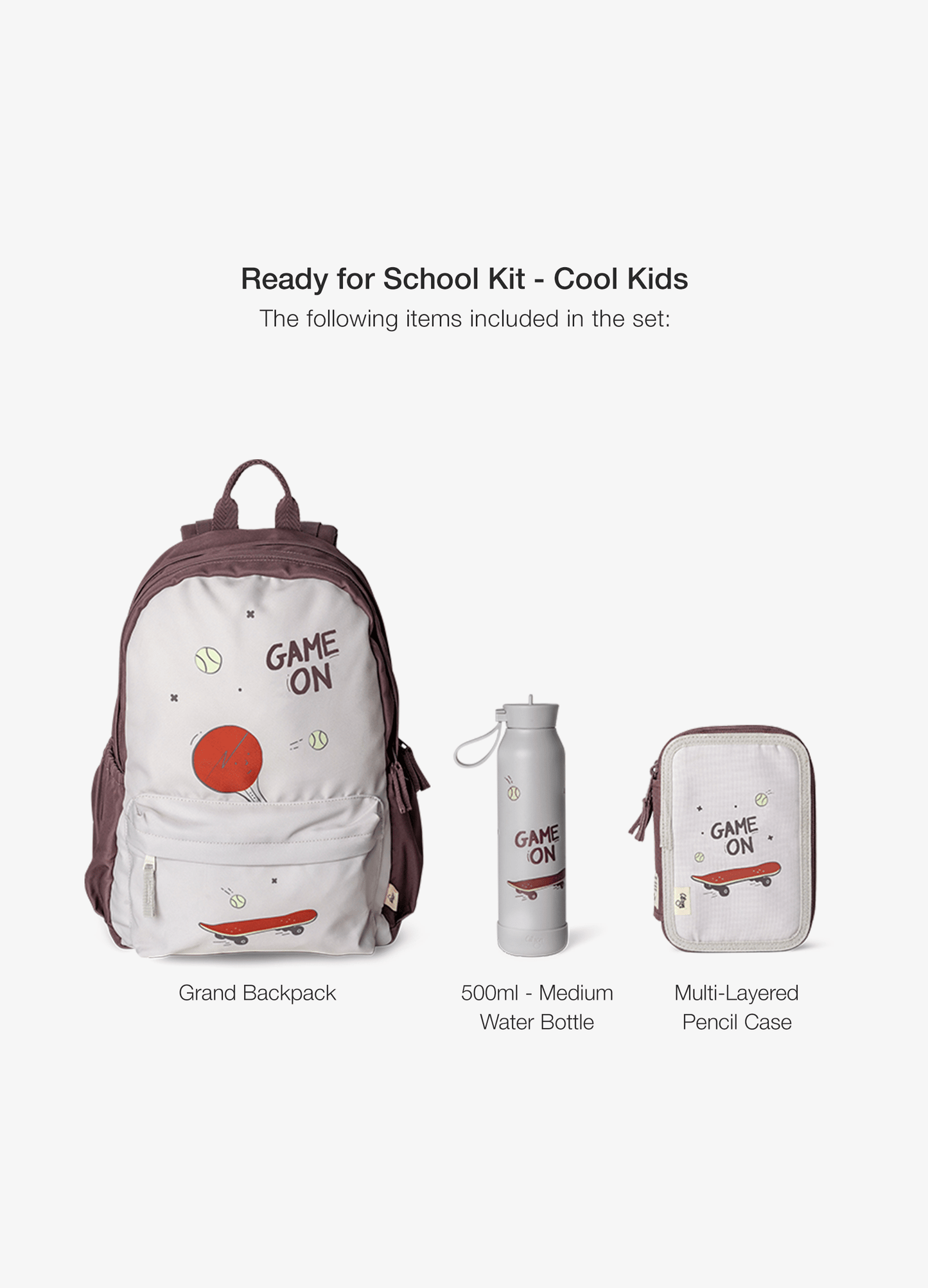 Ready for School Kit - Set of 3 - Cool Kid