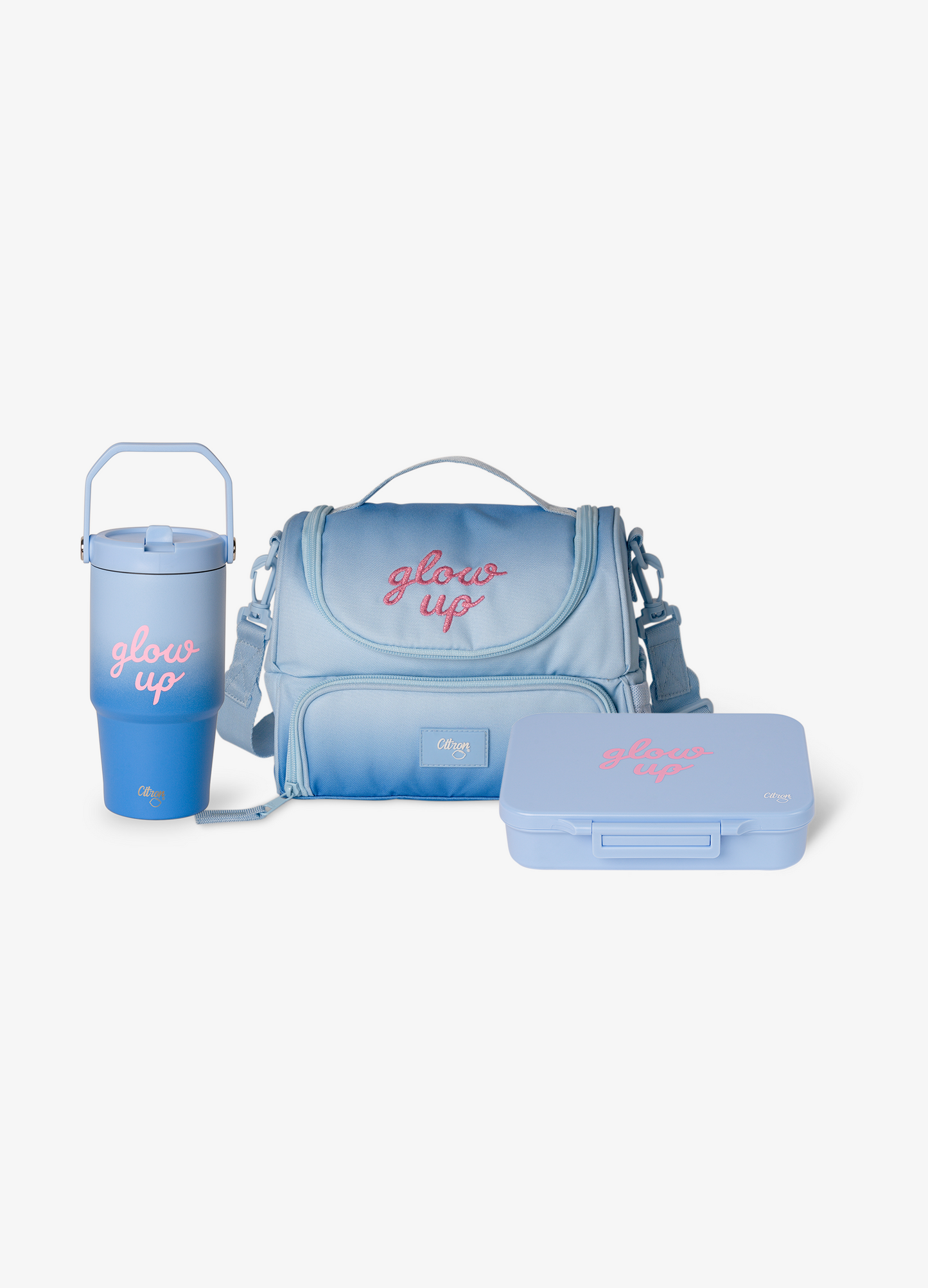 2-in-1 Lunch Set  -  Blue Glow Up