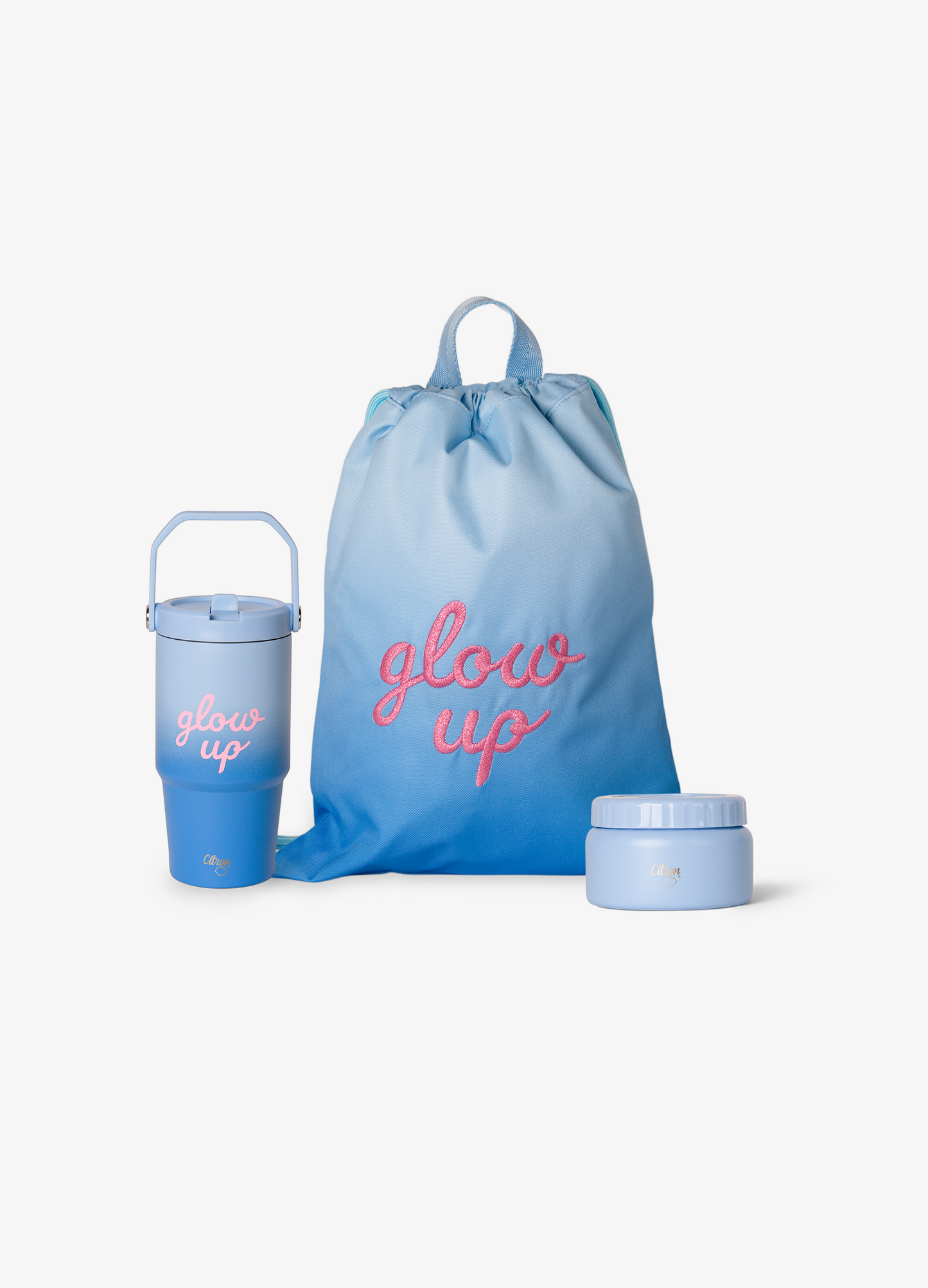 Active Day Tumbler Set -  Blue Glow Up