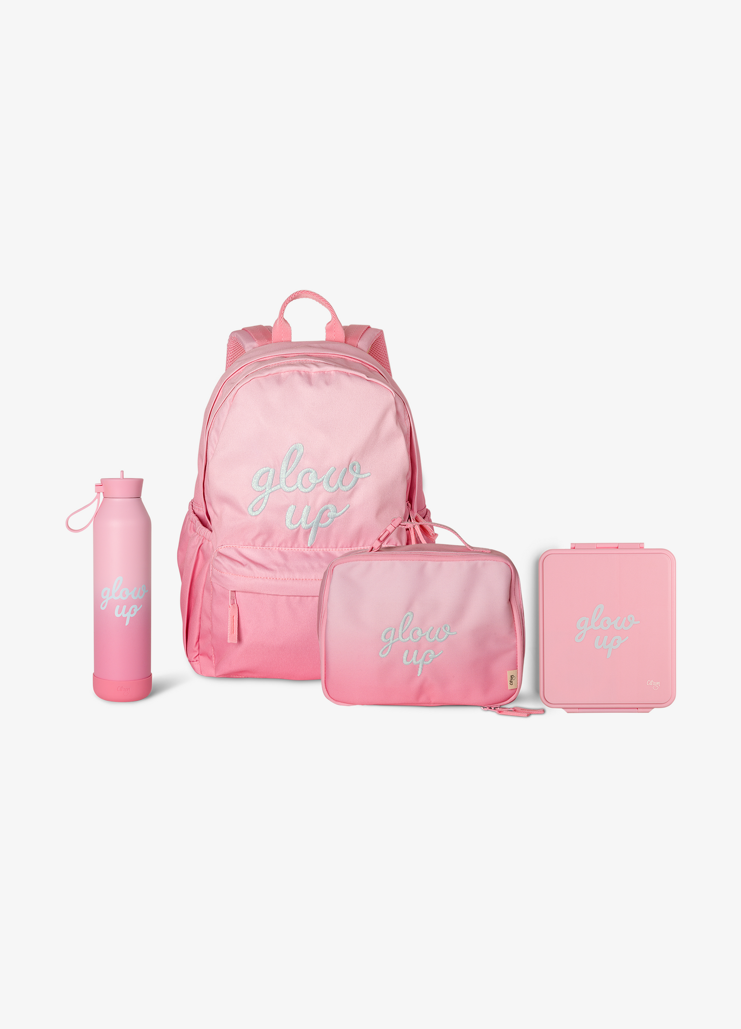 Complete school set - Set of 4 - Pink Glow Up