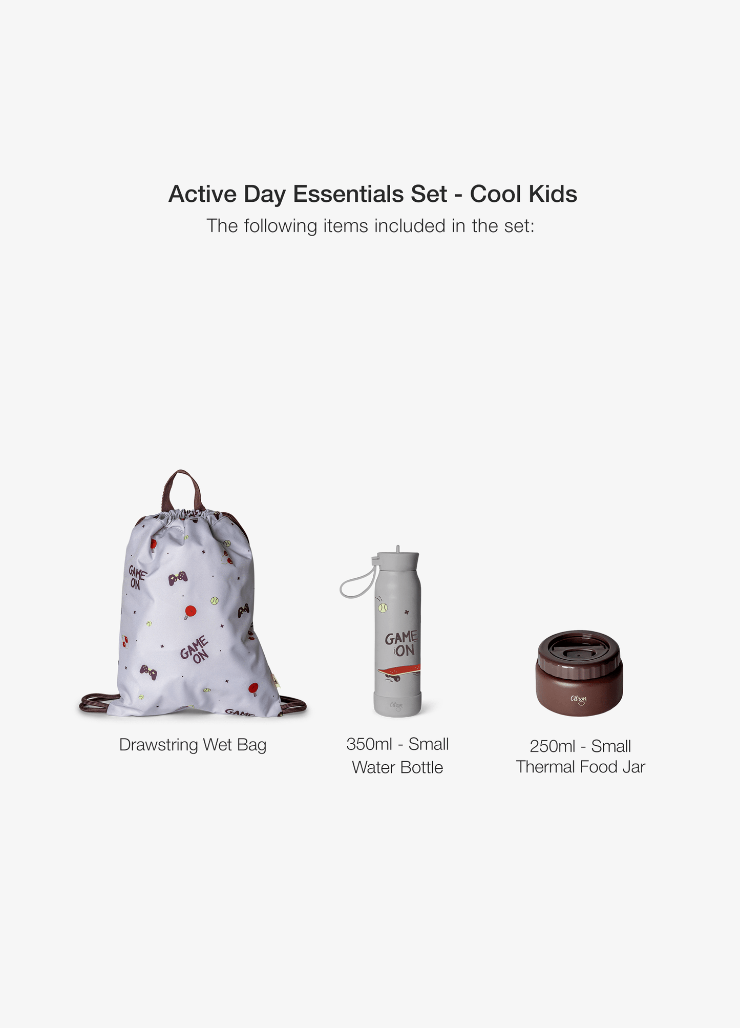Active Day Essentials Set - Cool Kids