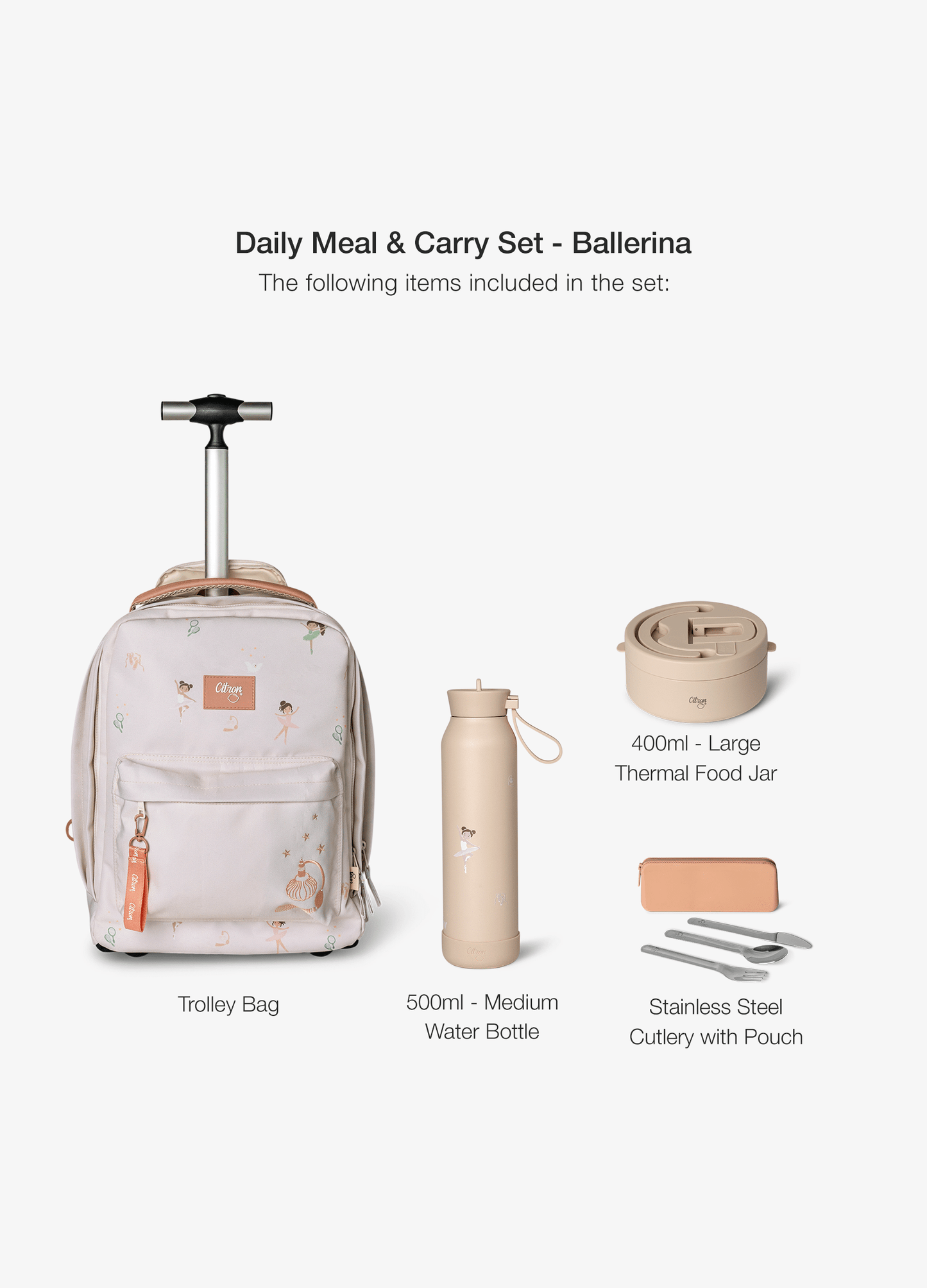 Daily Meal & Carry set - Ballerina