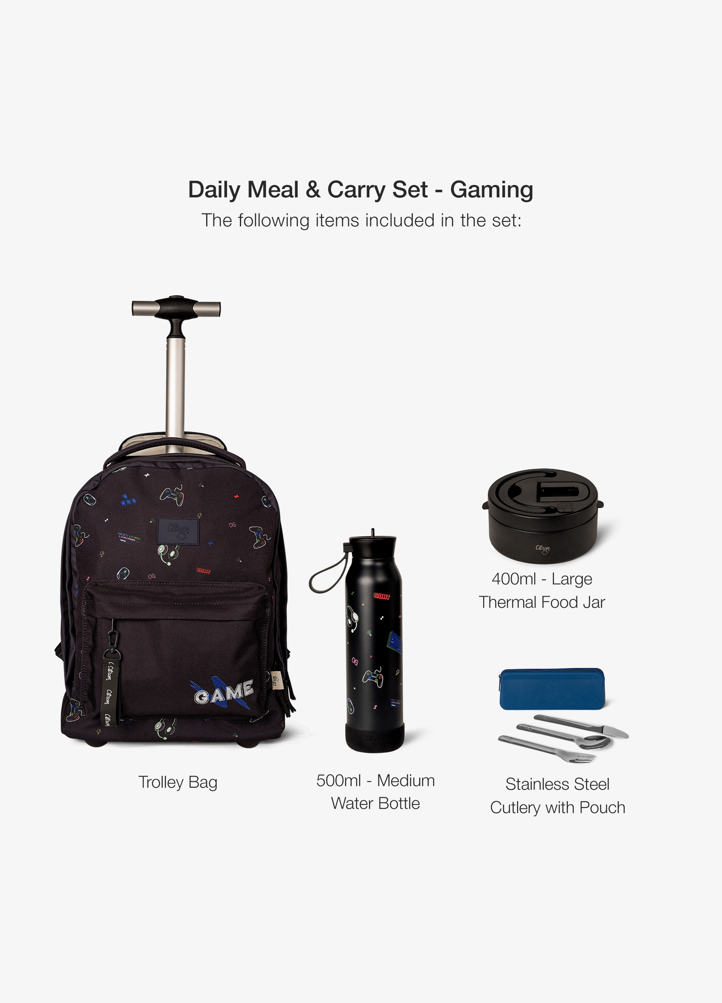 Daily Meal & Carry set - Gaming