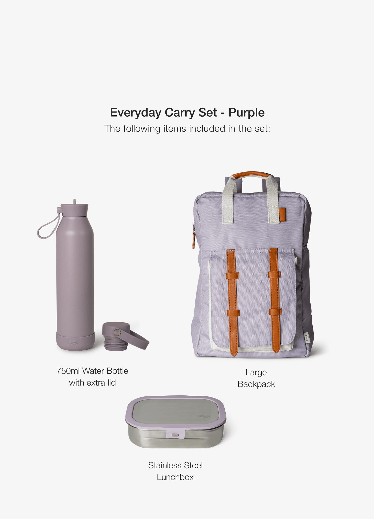 Everyday Carry Set -  Purple