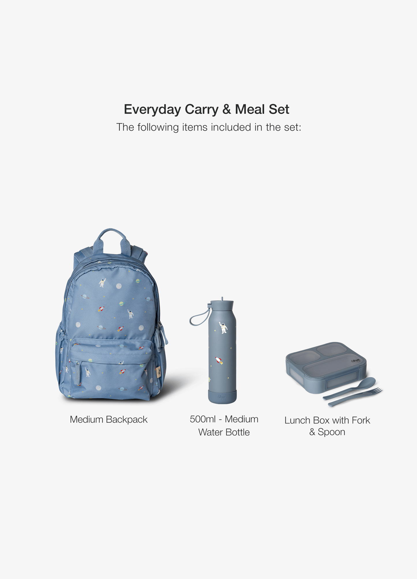 Everyday Carry & Meal Set - Spaceship