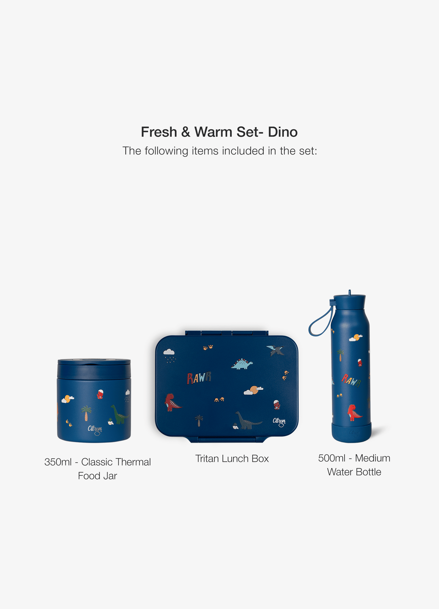 Fresh & Warm Set - Dino
