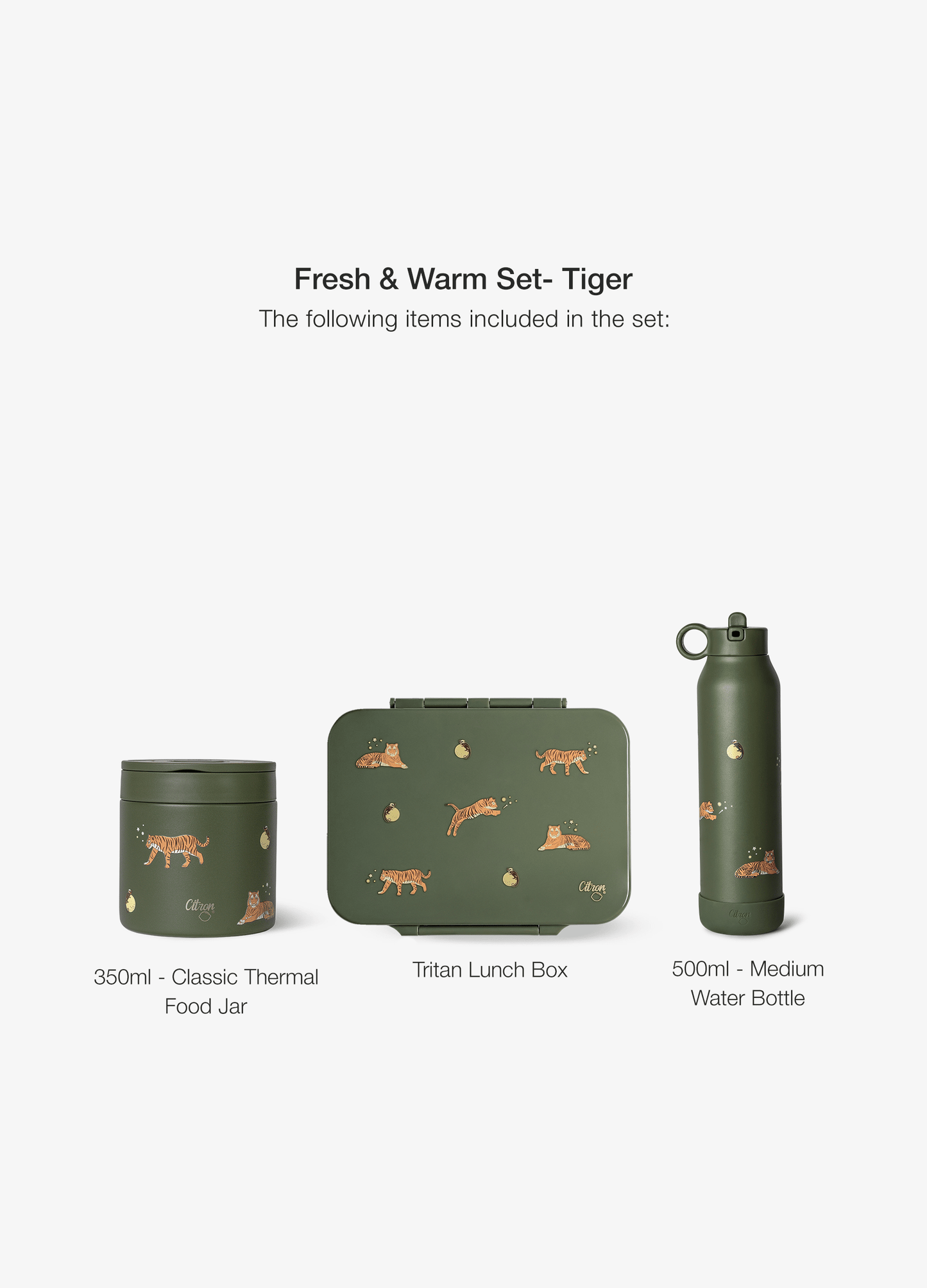 Fresh & Warm Set - Tiger