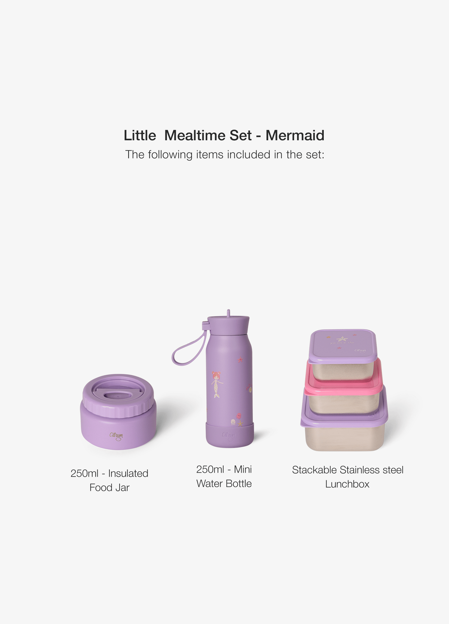 Little Mealtime Set - Mermaid