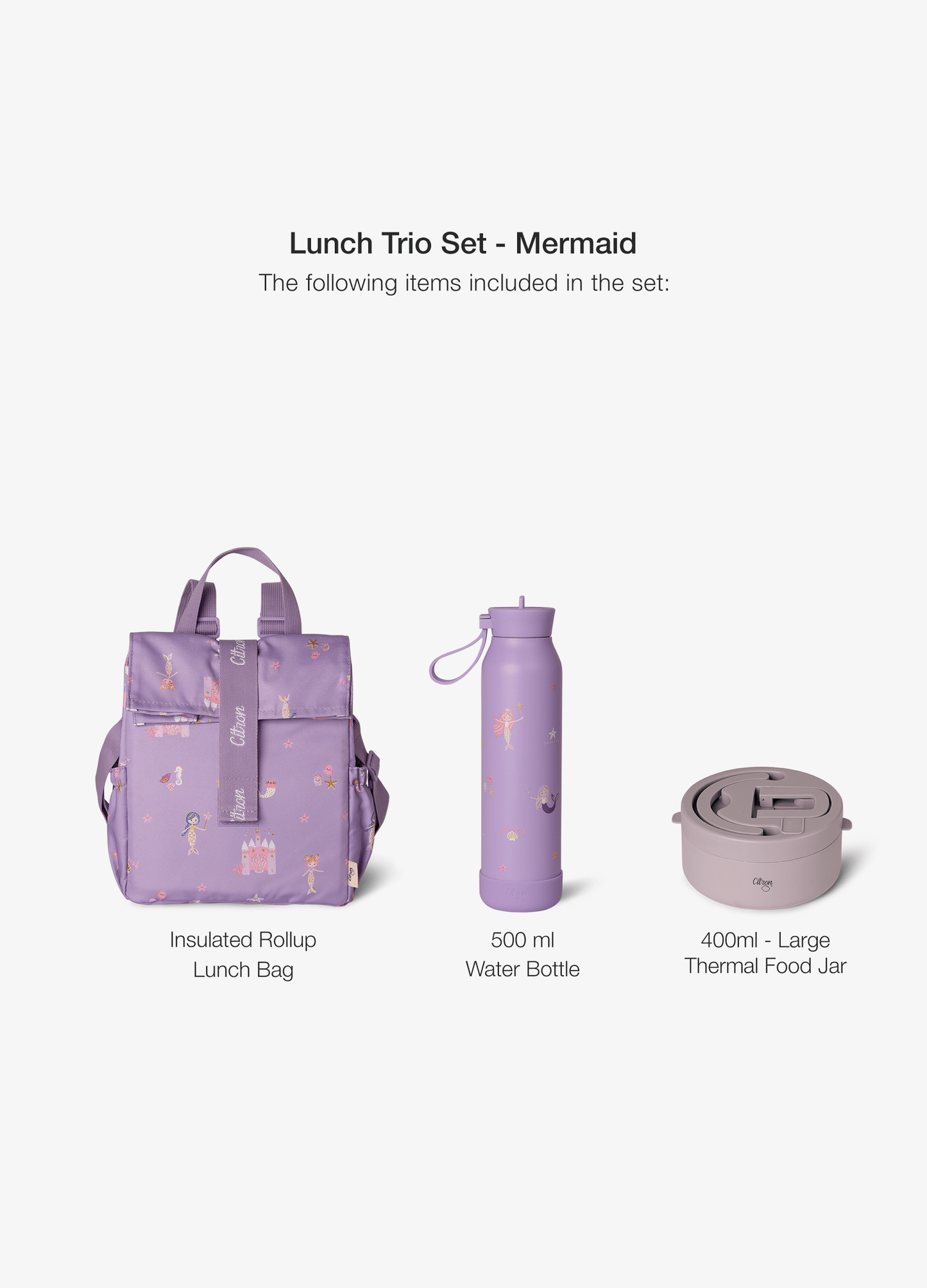 lunch Trio Set - Mermaid