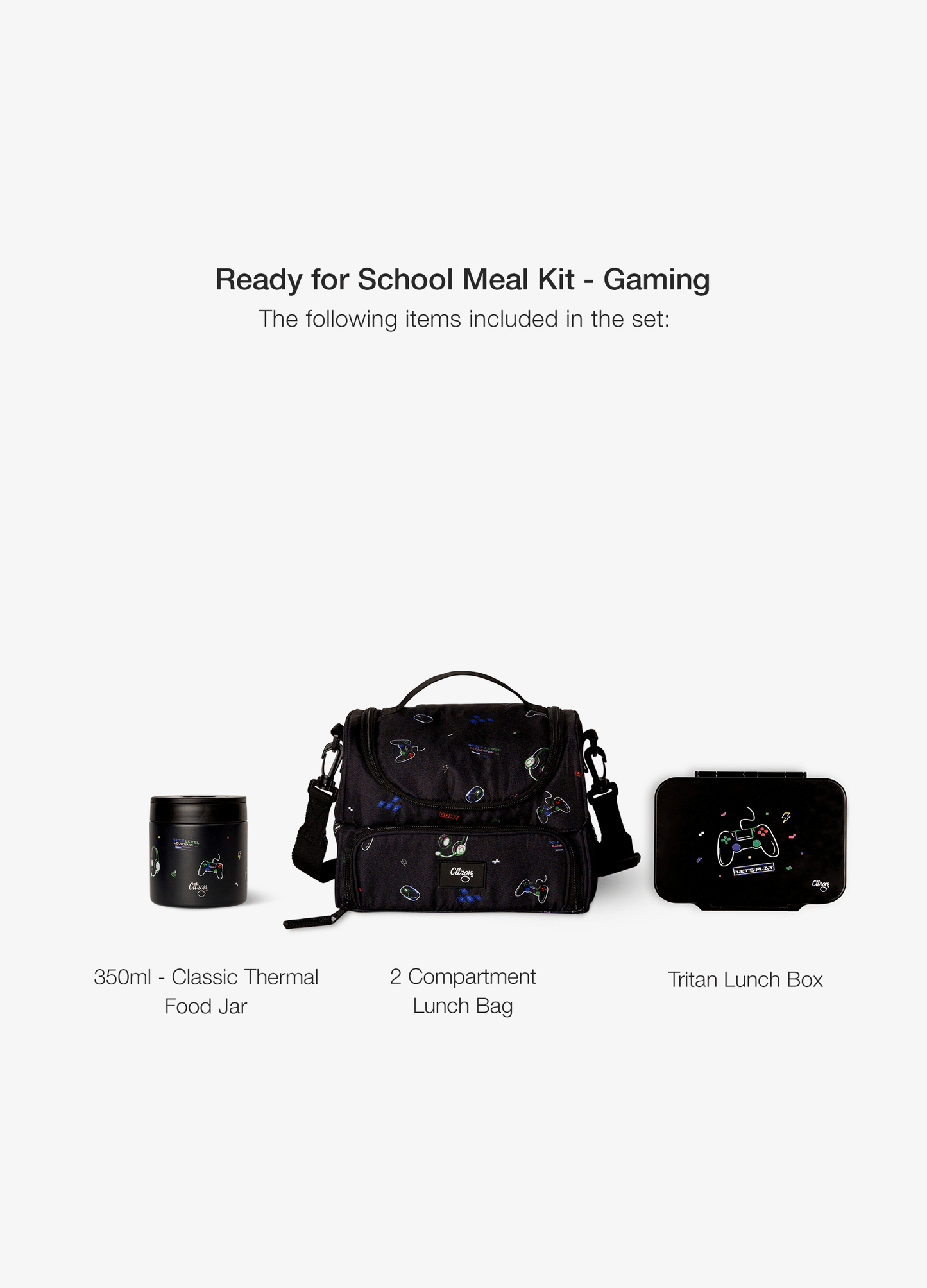 Ready for School Meal Kit - Set of 3 - Gaming