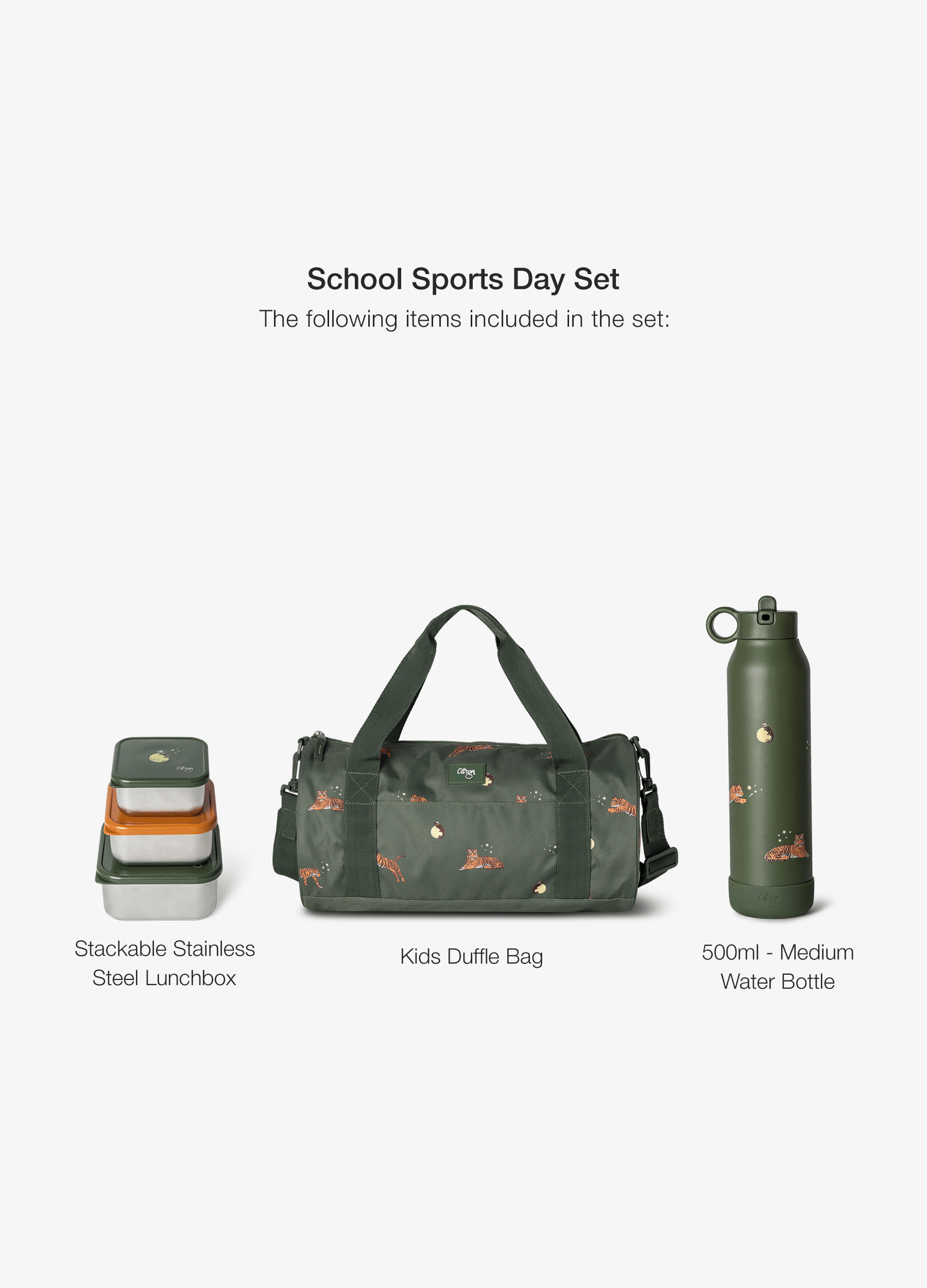 School Sports Day Set - Tiger