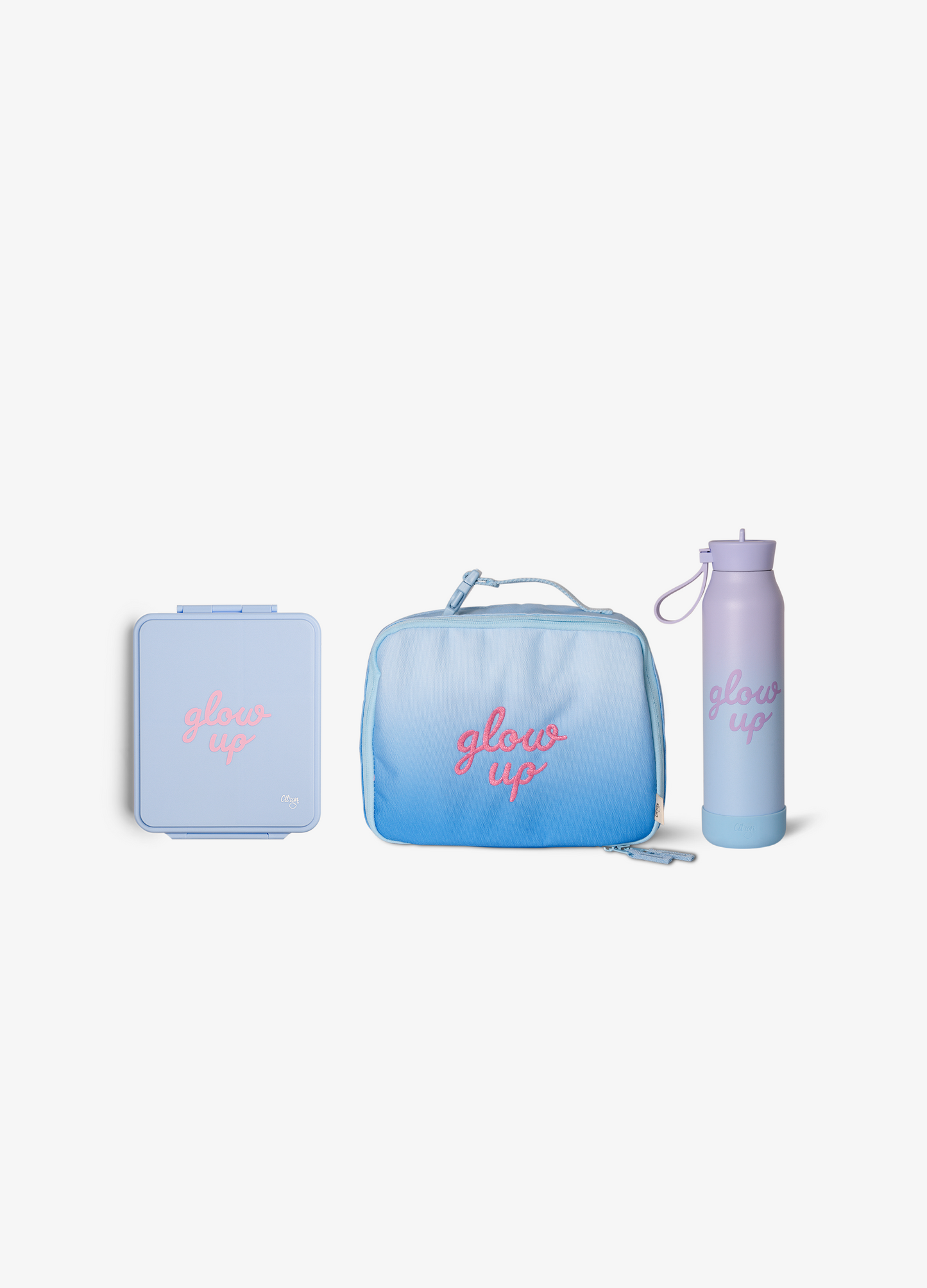 School Lunch Set - Blue Glow Up