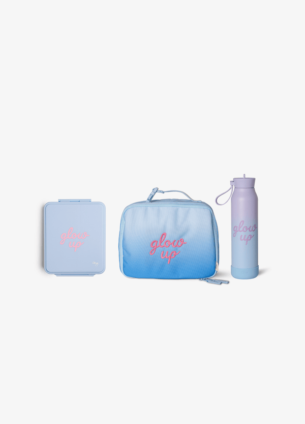 School Lunch Set - Blue Glow Up