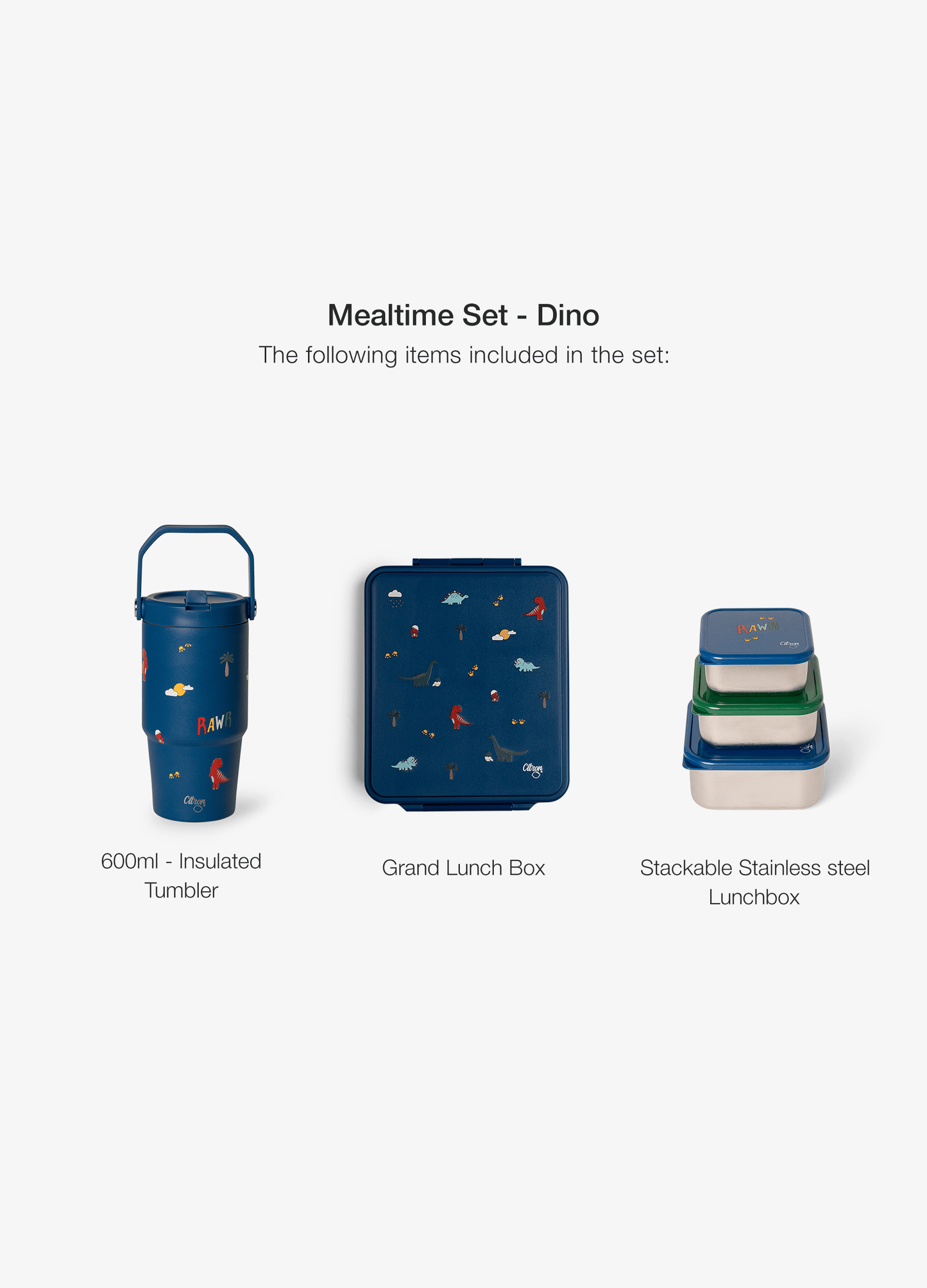 Little Mealtime Set - Dino