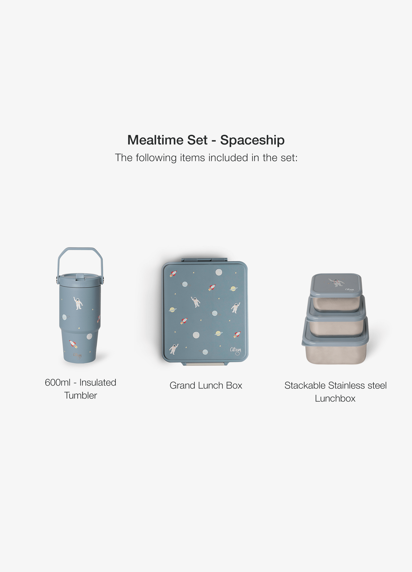 Little Mealtime Set - Spaceship