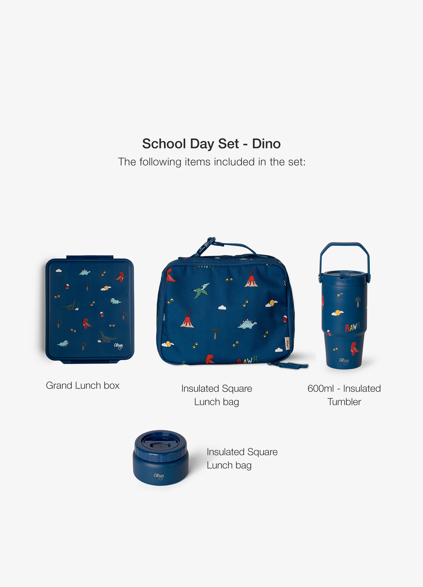 School Day Set - Dino