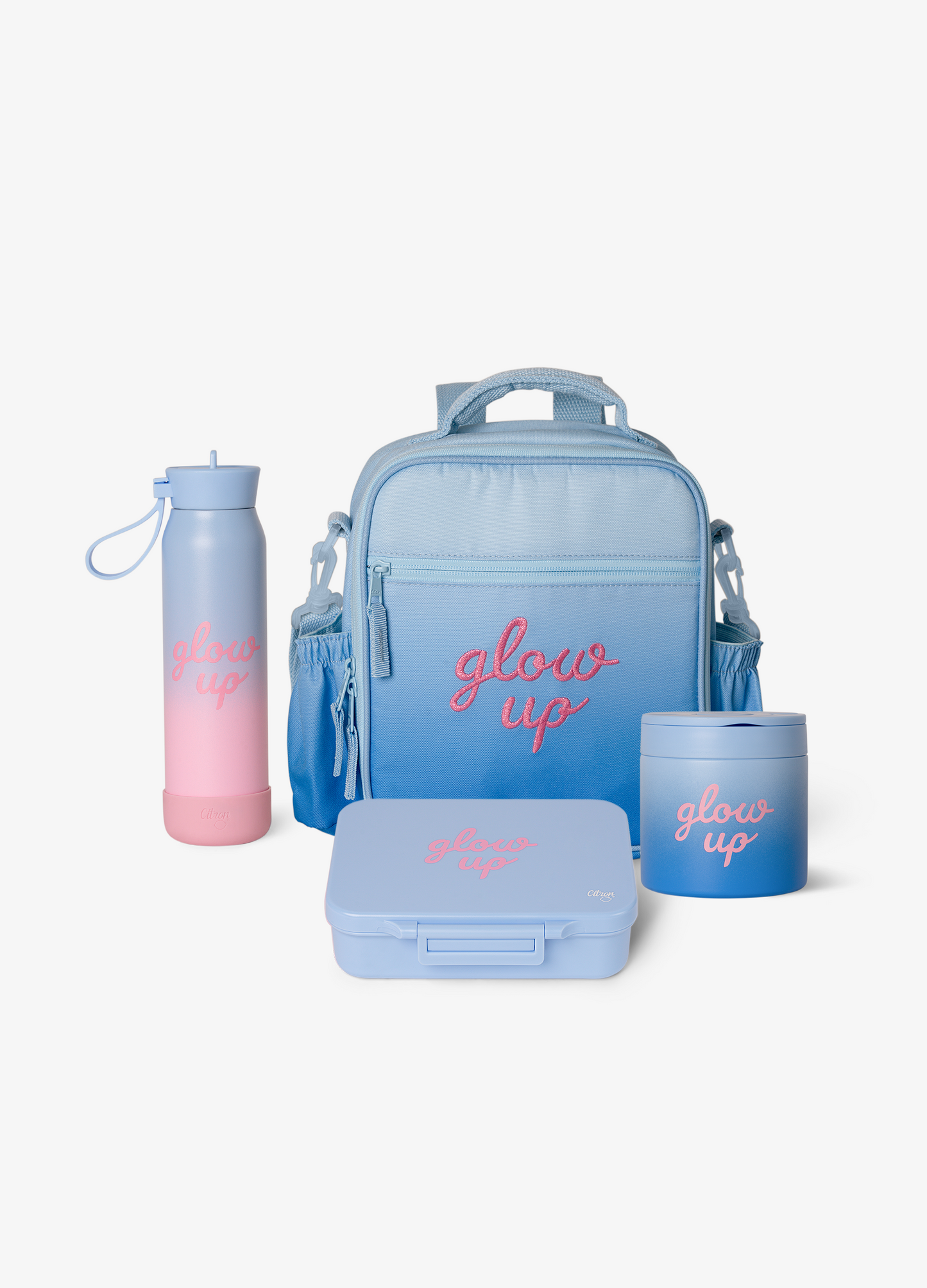 All-in-One Lunch Set - Blue Glow Up