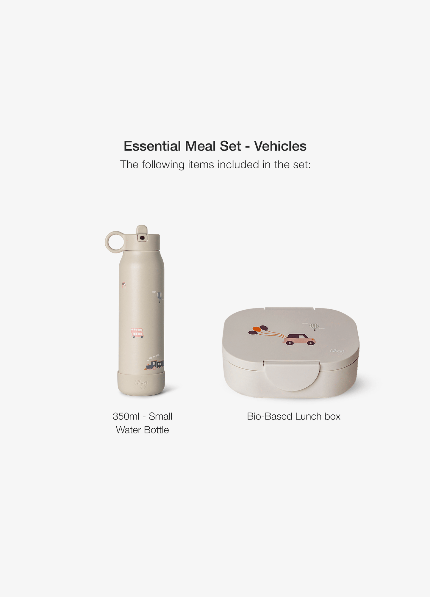 Essential Meal Set - Set of 2 - Vehicles