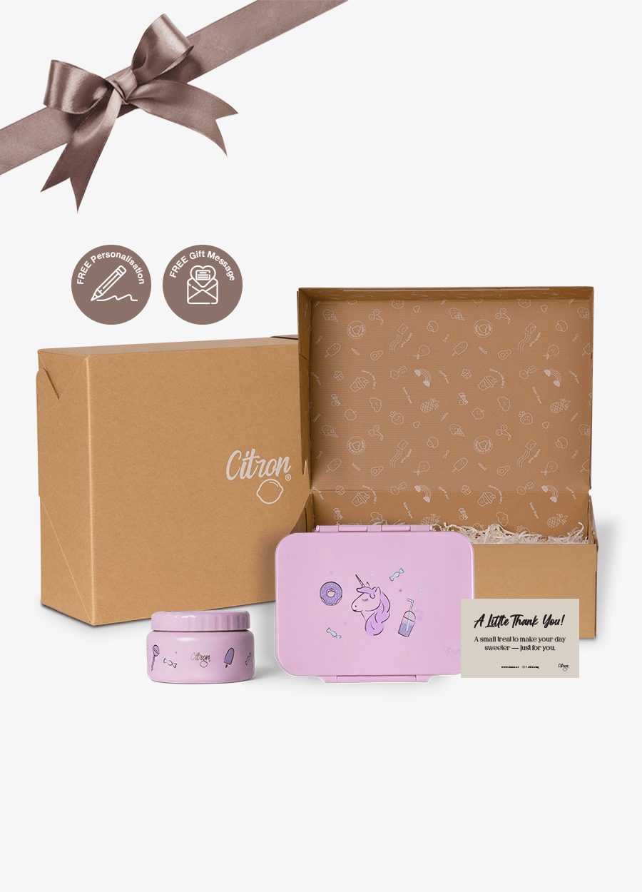 New Baby Soft Start Gift Set - Stormy Unicorn