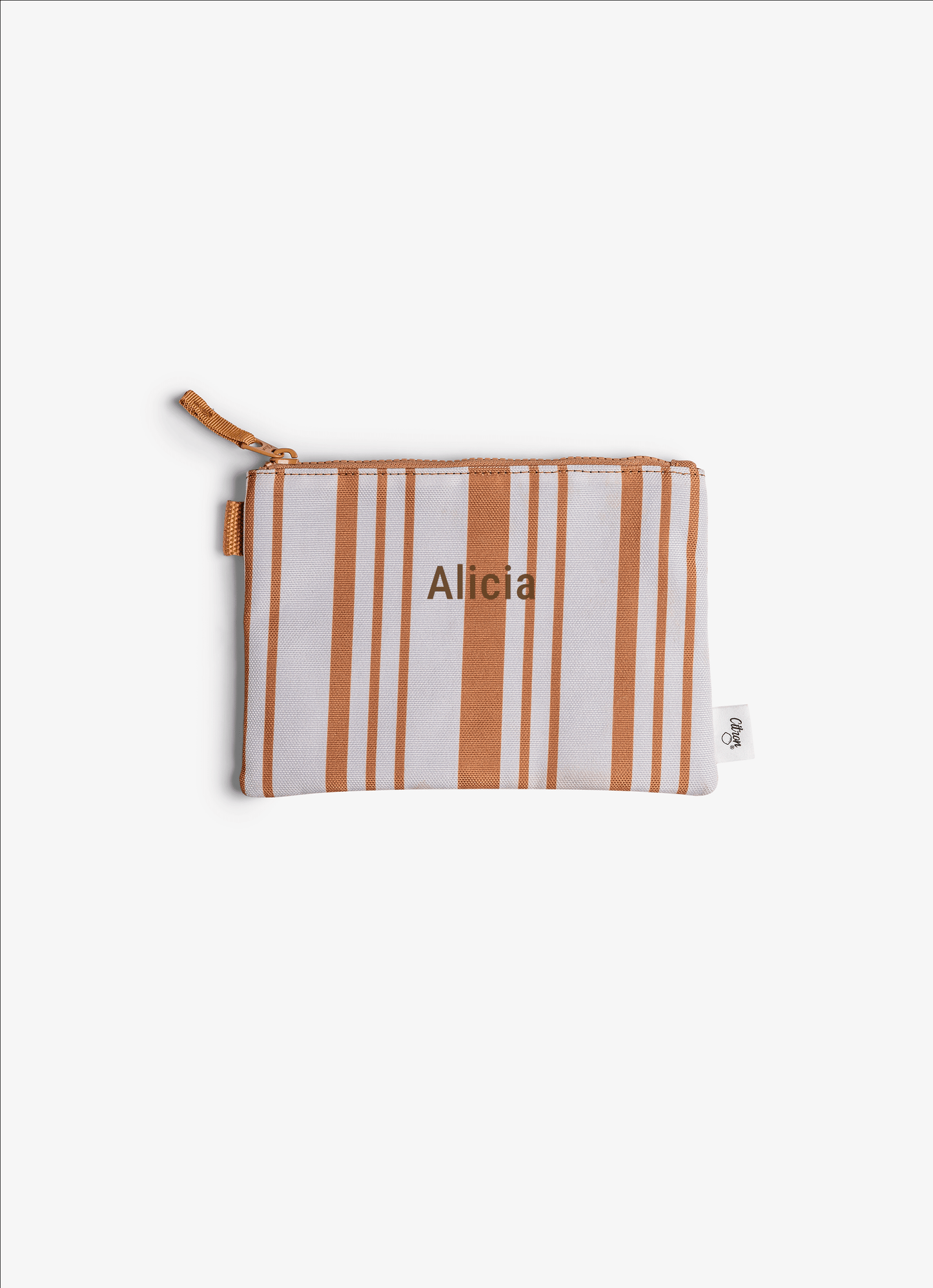 Zipper Pouch - Caramel