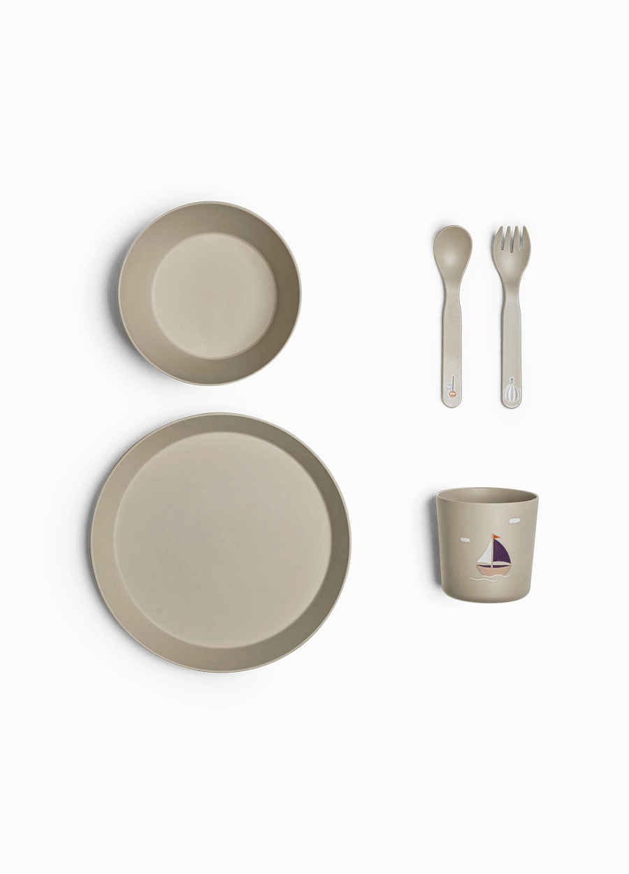 Bio Tableware Images Bio-Based Tableware set - Vehicles – Citron