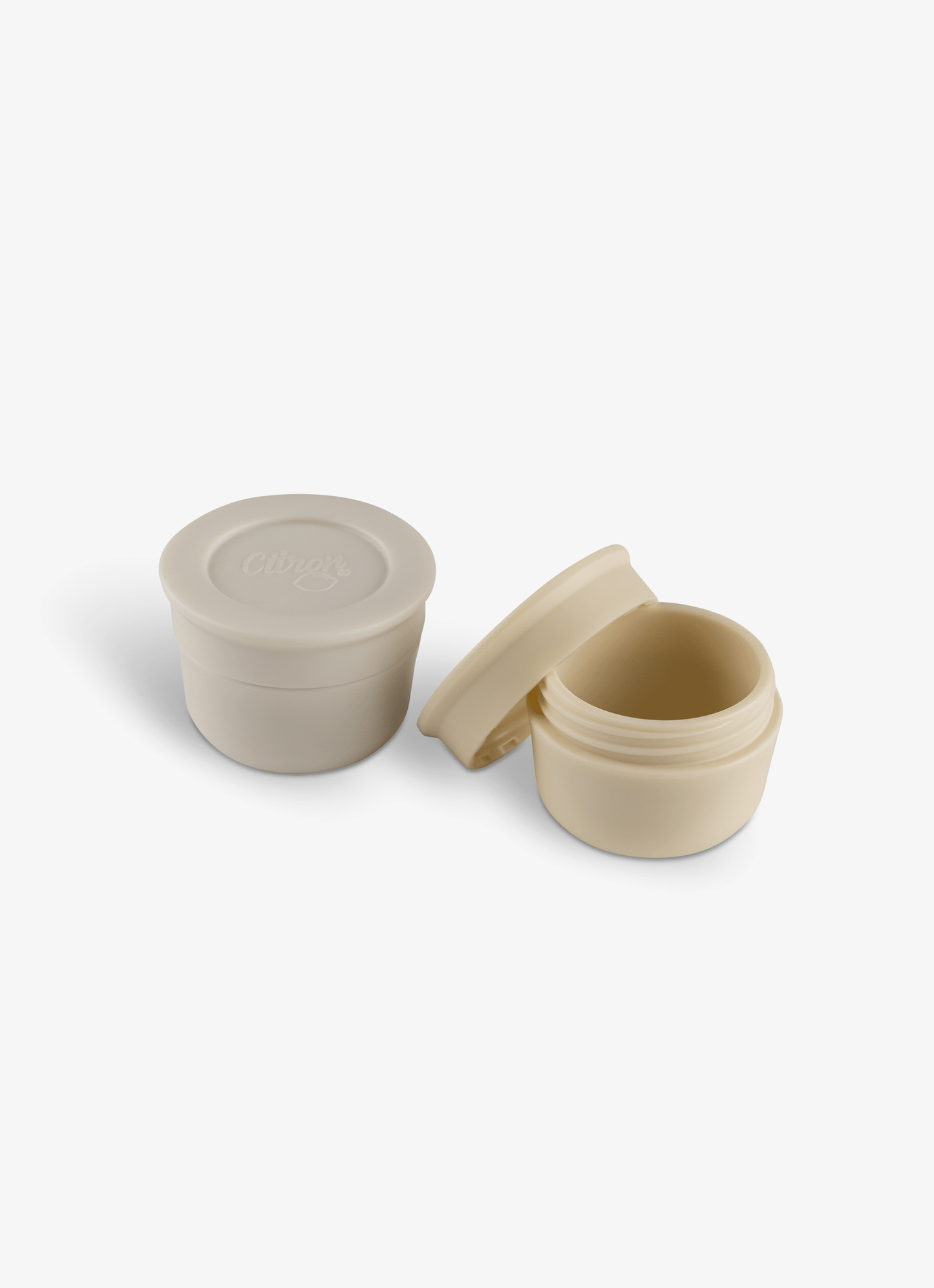 Mini Sauce Containers - Cream & Cool grey