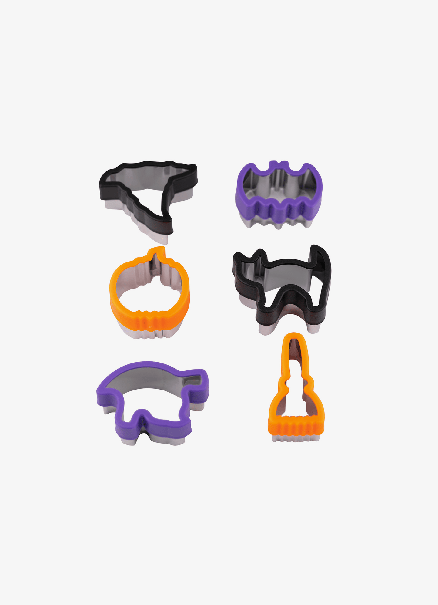 Halloween Cutters - Set of 6 - Stainless Steel