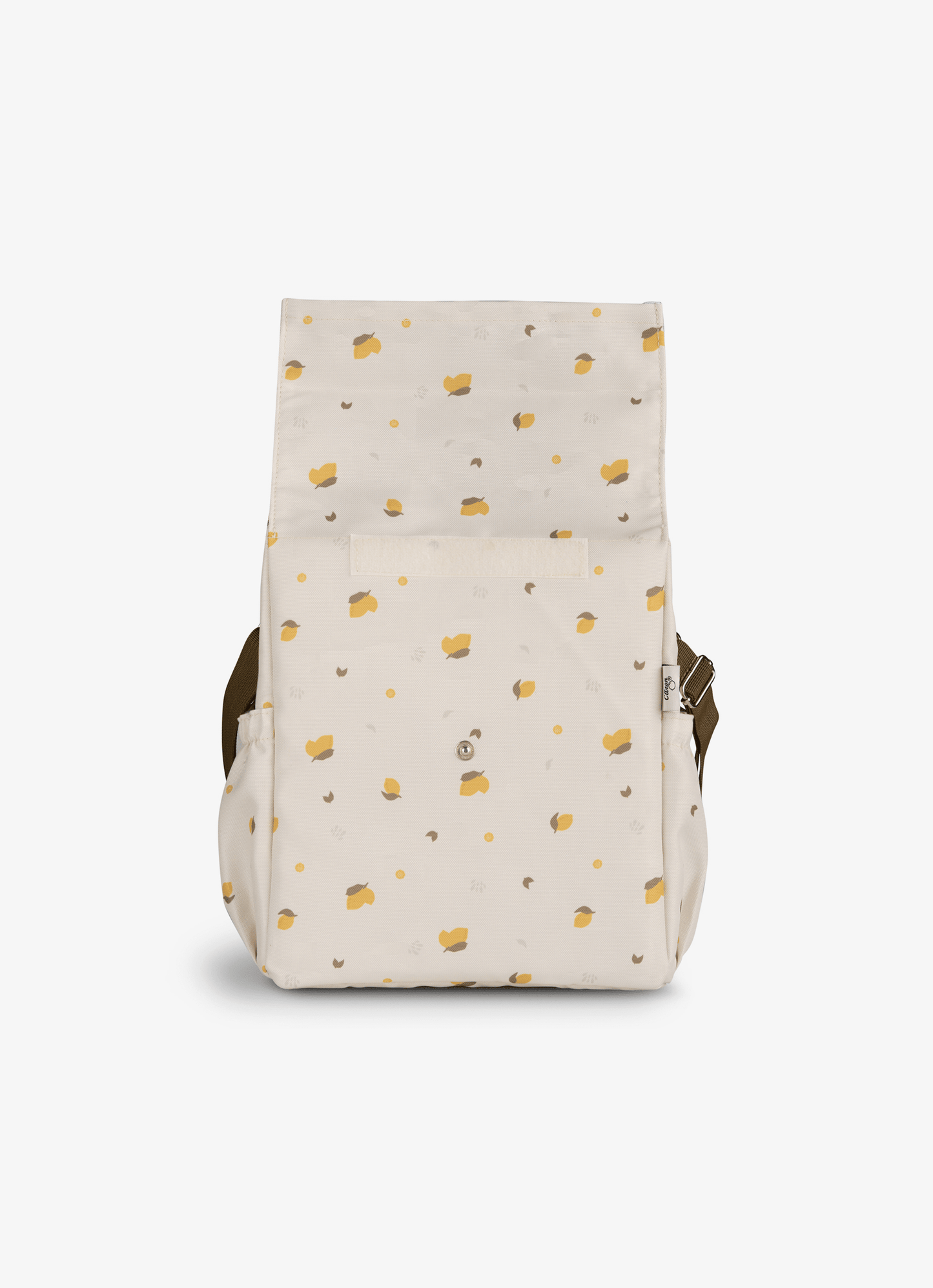 Insulated Roll-up Lunch Bag - Lemon