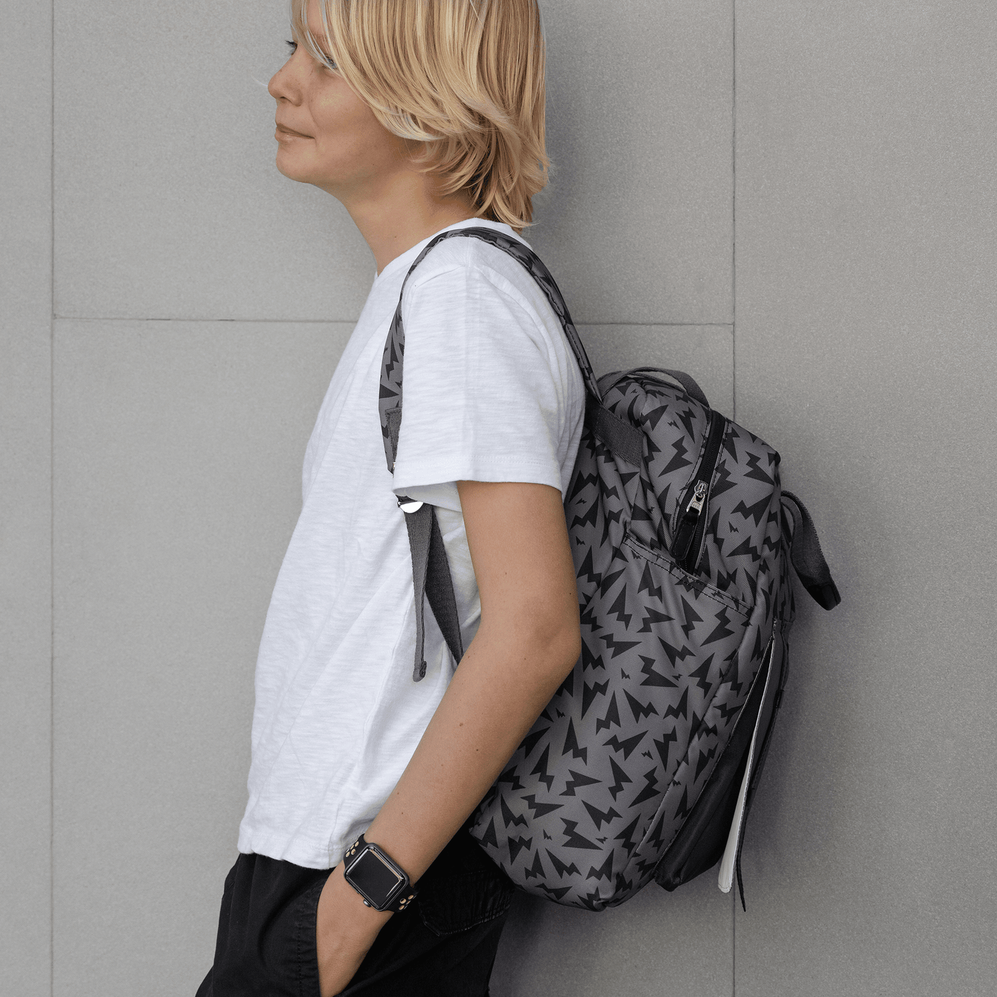 Large Backpack - Thunder Black