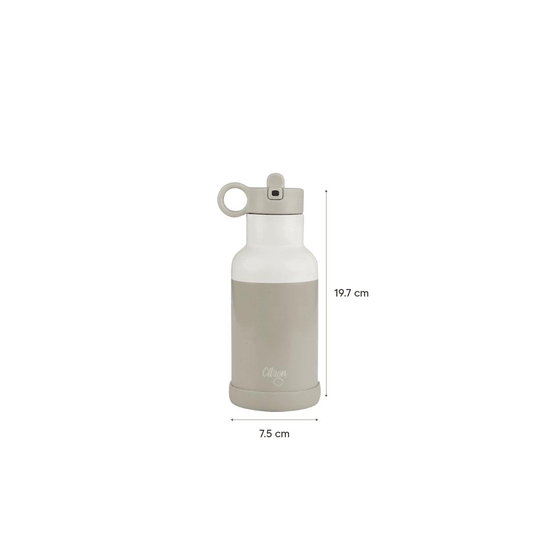 350ml insulated best sale water bottle